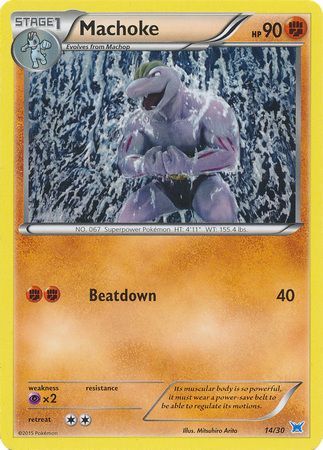 Machoke (14/30) [XY: Trainer Kit 2 - Latios] - Comfy Hobbies