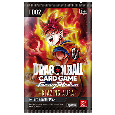Dragon Ball Super Blazing Aura Booster Pack