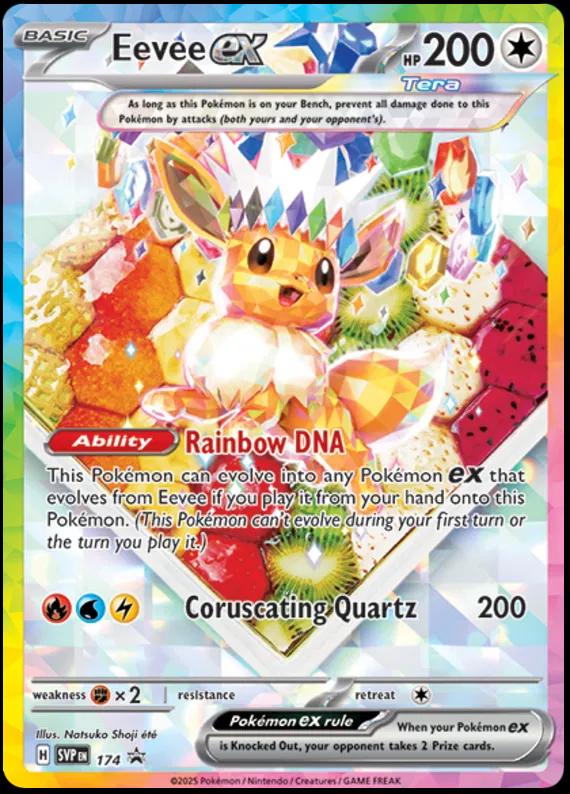 Eevee ex - 174 (SVP174) Holofoil [SV: Scarlet & Violet Promo Cards]