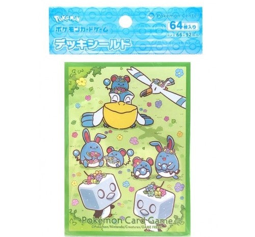 Card Sleeve - Japan-Exclusive - Azumarill & Marill (pack of 64) - Comfy Hobbies