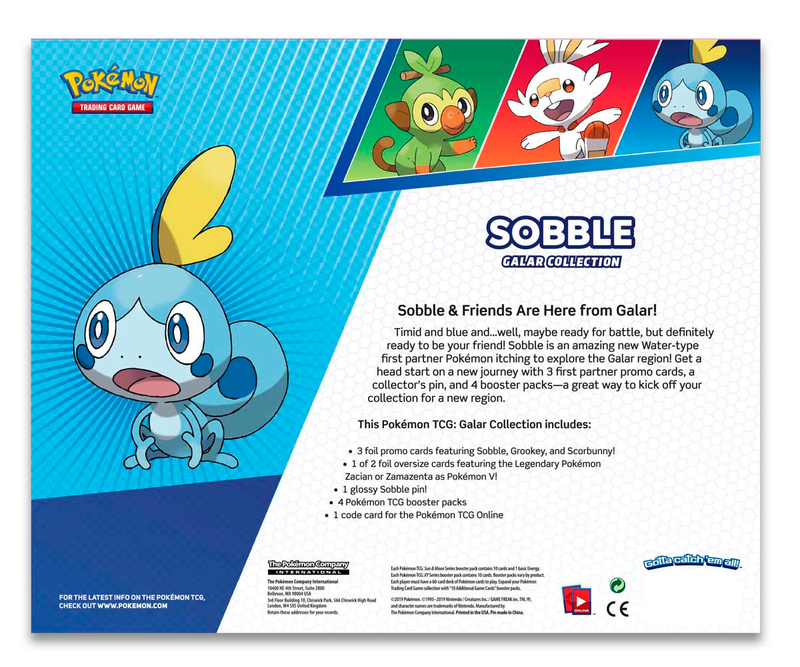 Galar Collection (Sobble/Zacian)