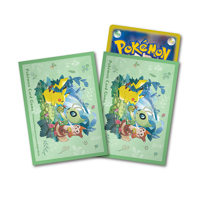 Card Sleeve - Japan-exclusive - Celebi's Gift to Pikachu - Comfy Hobbies