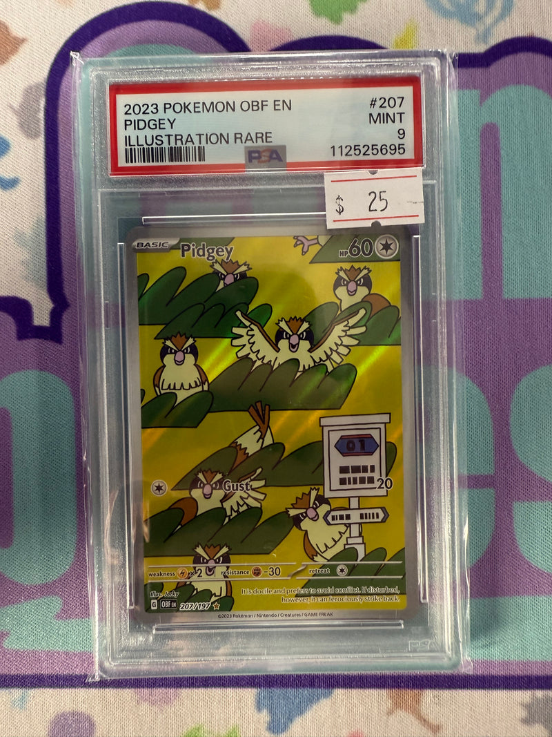 PSA 9 - Pidgey -