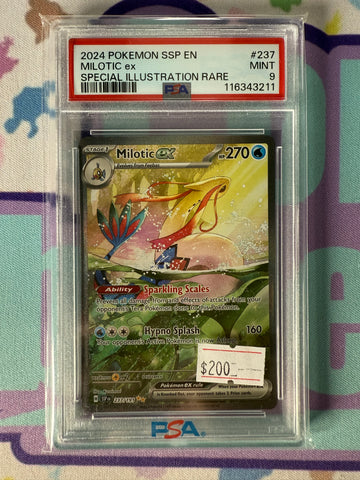PSA 9 - Milotic ex - #237