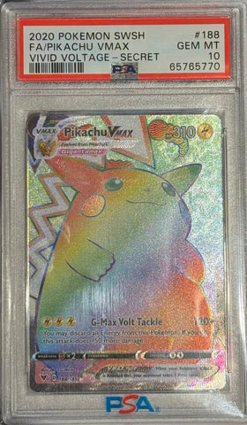 Pikachu VMAX - VIVID VOLTAGE - PSA 10