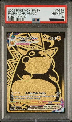 Pikachu VMAX - LOST ORIGIN - PSA 10