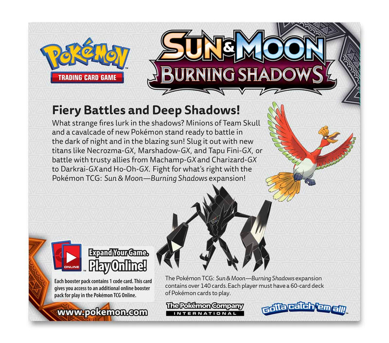 Comfy Hobbies (Teared) Sun & Moon: Burning Shadows - Booster Box Comfy Hobbies (Teared) Sun & Moon: Burning Shadows - Booster Box