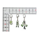 Sprigatito, Floragato, Meowscarada Metal Charms - Comfy Hobbies