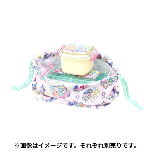 Drawstring Bag with Cloth - Pokémon Relaxing Time - Comfy Hobbies