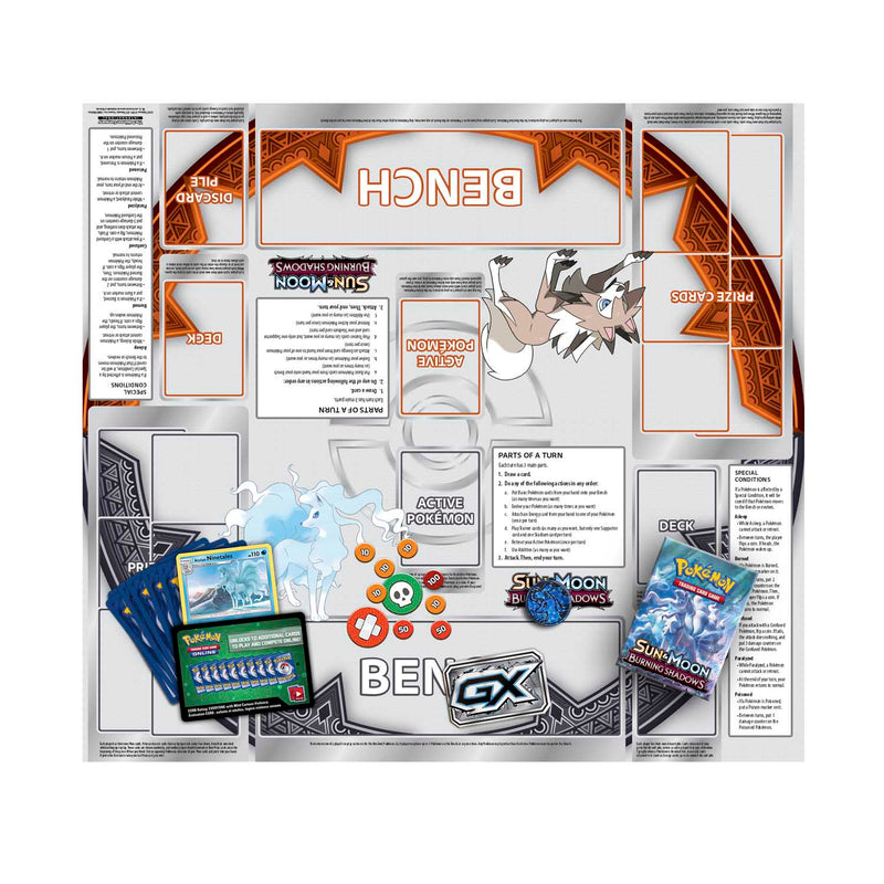 (Bad Condition) Sun & Moon: Burning Shadows - Theme Deck (Luminous Frost)