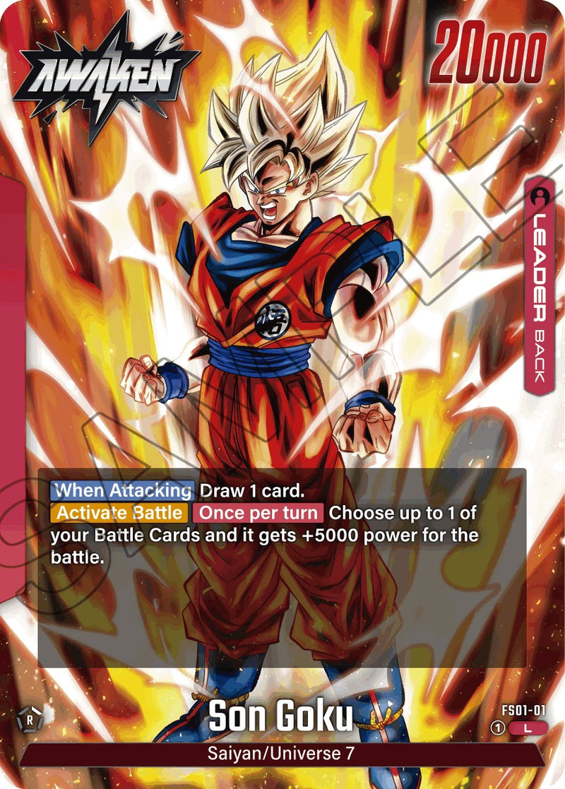 Son Goku (FS01-01) [Starter Deck: Son Goku]