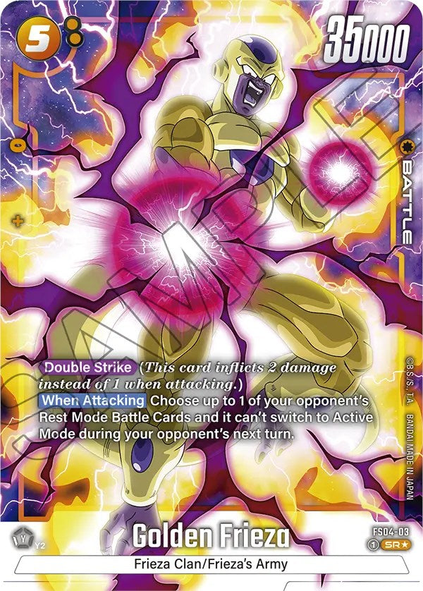 Golden Frieza (Bonus Pack Alternate Art) [Starter Deck: Frieza]