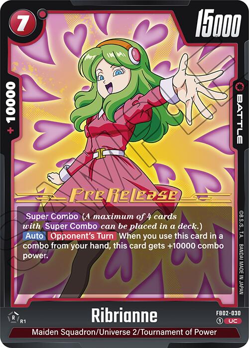 Ribrianne (FB02-030) [Blazing Aura Pre-Release Cards]