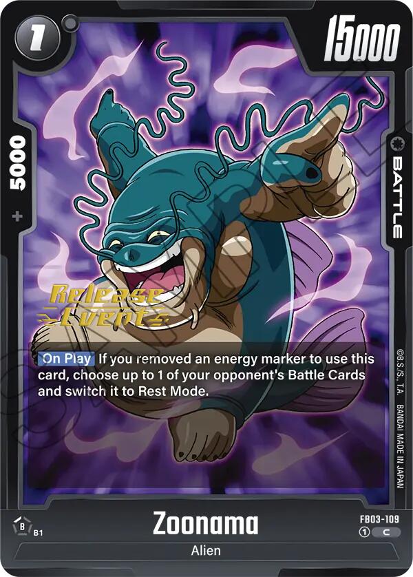 Zoonama [Raging Roar Release Event Cards]