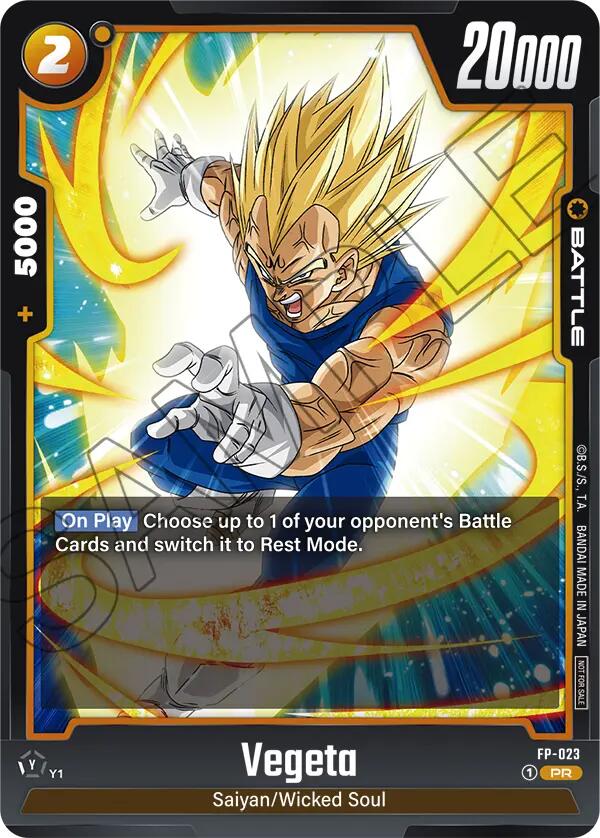 Vegeta (FP-023) [Fusion World Promotion Cards]