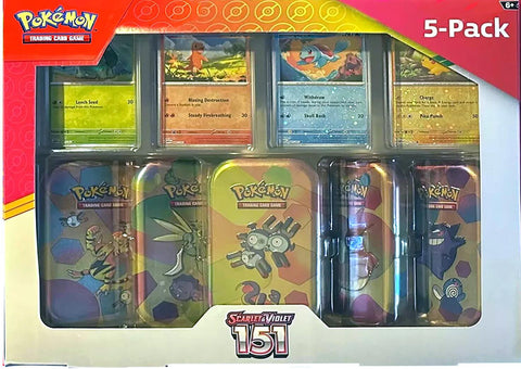 Scarlet & Violet: Base Set - Mini Tins 5-pack (Magneton)