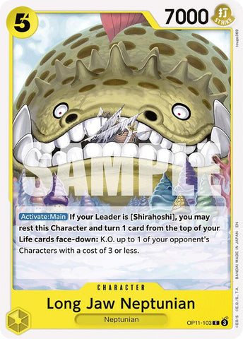 Long-Jaw Neptunian [A Fist of Divine Speed]