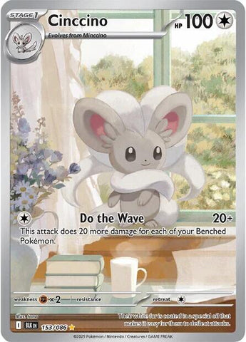 Cinccino (153/086) [Scarlet & Violet: Black Bolt]