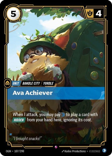 Ava Achiever - 107/298 - Rare