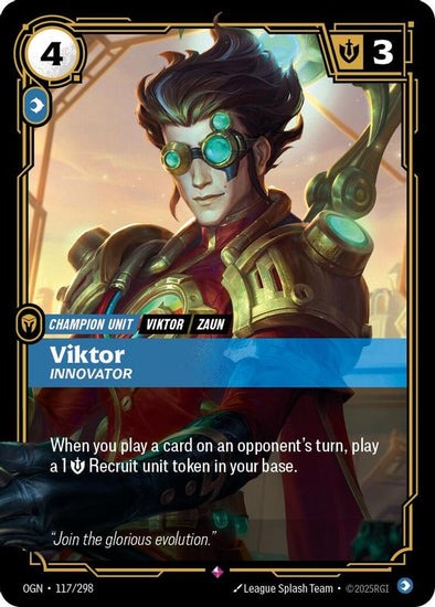 Viktor - Innovator - 117/298 - Rare