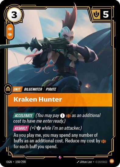 Kraken Hunter - 150/298 - Rare