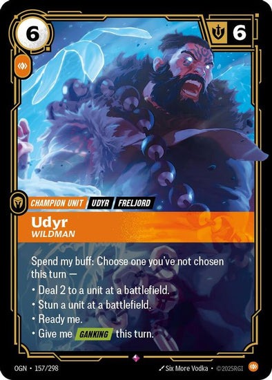 Udyr - Wildman - 157/298 - Rare