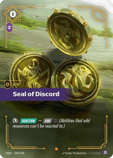 Seal of Discord - 204/298 - Epic