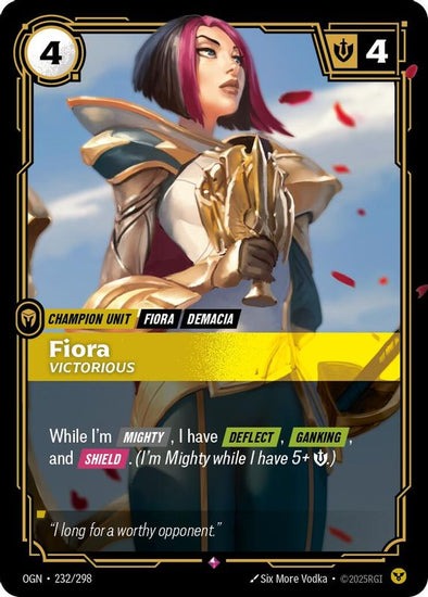 Fiora - Victorious - 232/298 - Rare