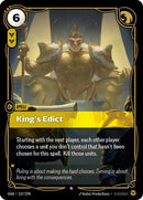 King's Edict - 237/298 - Rare