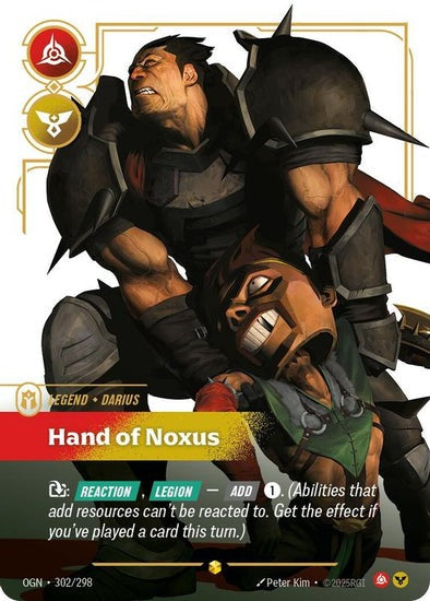 Darius - Hand of Noxus - 302/298 - Overnumbered