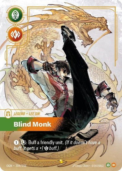 Lee Sin - Blind Monk - 304/298 - Overnumbered