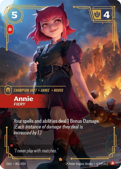Annie - Fiery - 001/024 - Epic