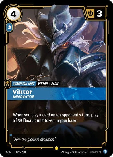 Viktor - Innovator - 117a/298 - Alternate Art