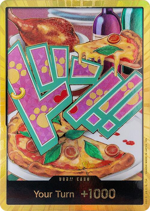 DON!! Card (Bonney) (Gold) [Premium Booster -The Best- Vol. 2]