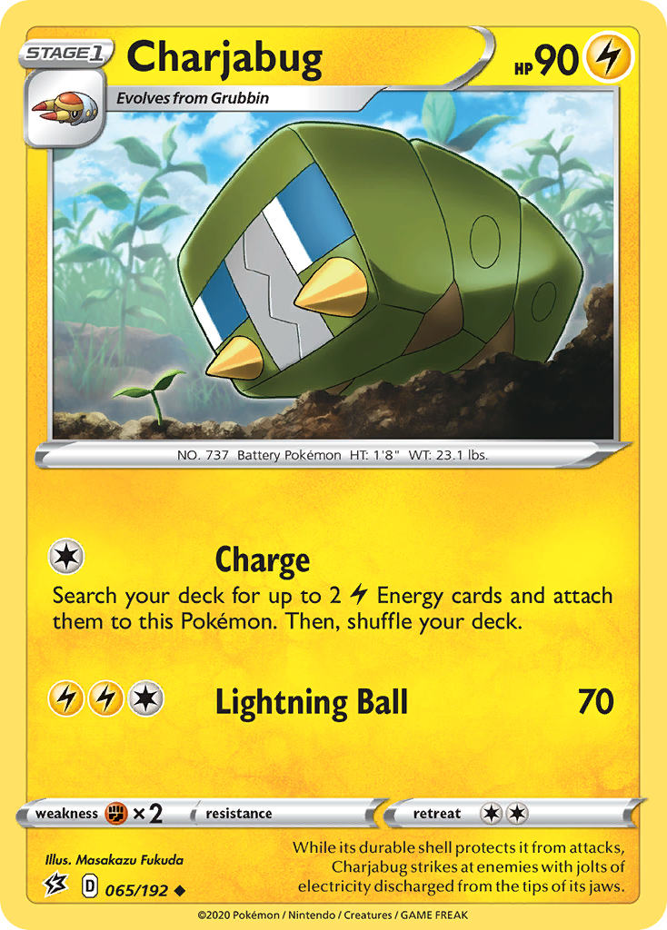 Charjabug (065/192) [Sword & Shield: Rebel Clash]