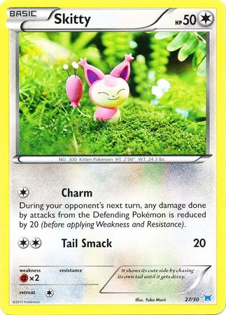 Skitty (27/30) [XY: Trainer Kit 2 - Latios] - Comfy Hobbies