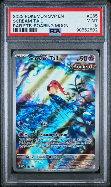 Scream Tail - SV BLACK STAR PROMO - PSA 9