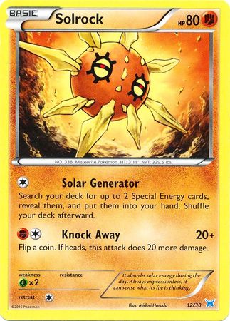 Solrock (12/30) [XY: Trainer Kit 2 - Latios] - Comfy Hobbies