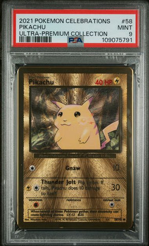 Pikachu - ULTRA-PREMIUM COLLECTION - PSA 9