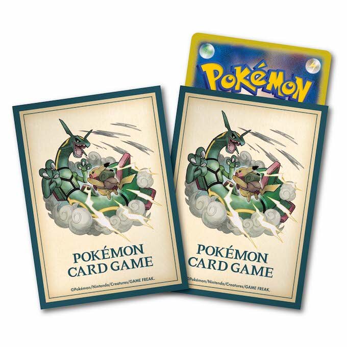 Card Sleeve - Japan-exclusive - Rayquaza (Pack of 64) - Comfy Hobbies