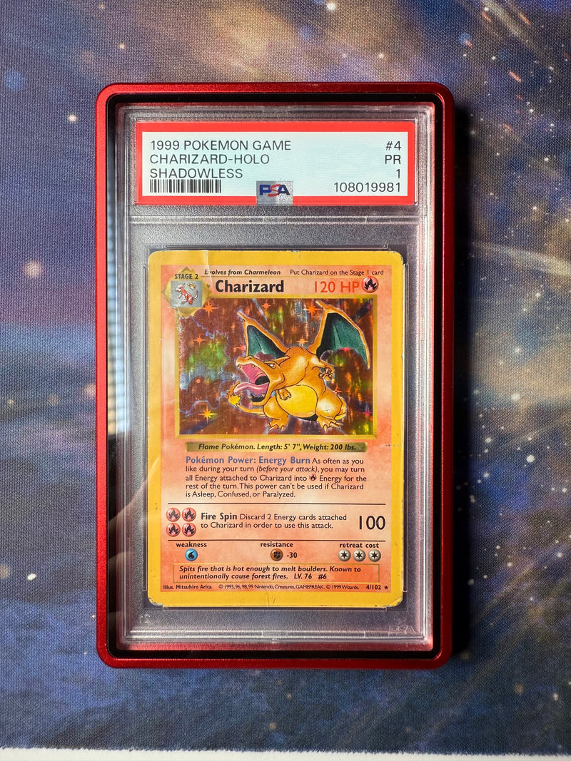 PSA 1 - Charizard Shadowless -