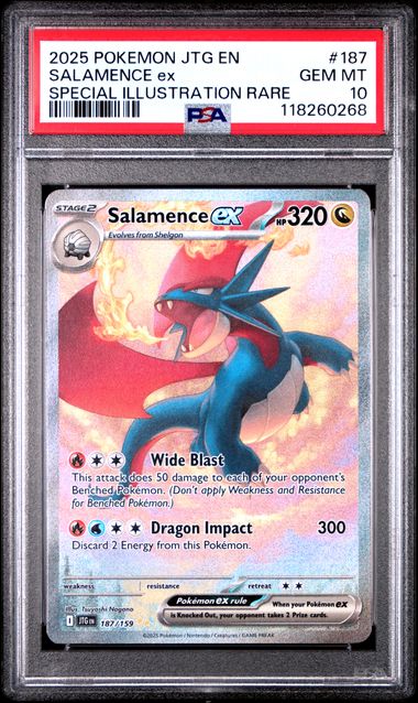 Salamence ex - JOURNEY TOGETHER - PSA 10