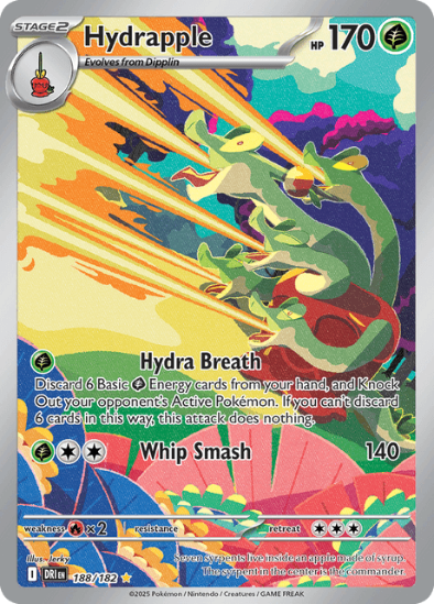 Hydrapple (188/182) [Scarlet & Violet: Destined Rivals]