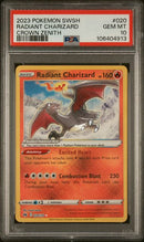 Radiant Charizard - CROWN ZENITH - PSA 10