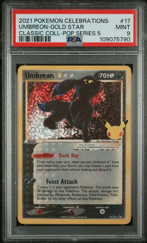 Umbreon - CELEBRATIONS - PSA 9