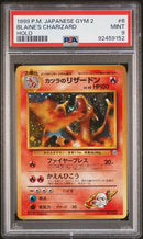 Blaine's Charizard - JAPANESE GYM 2 - PSA 9