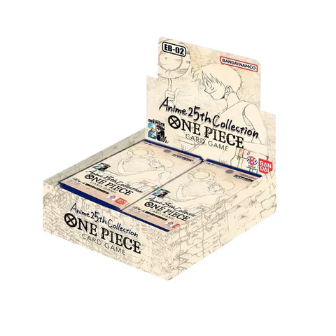One Piece TCG: Extra Booster 02 - Anime 25th Collection Booster Box [EB02]