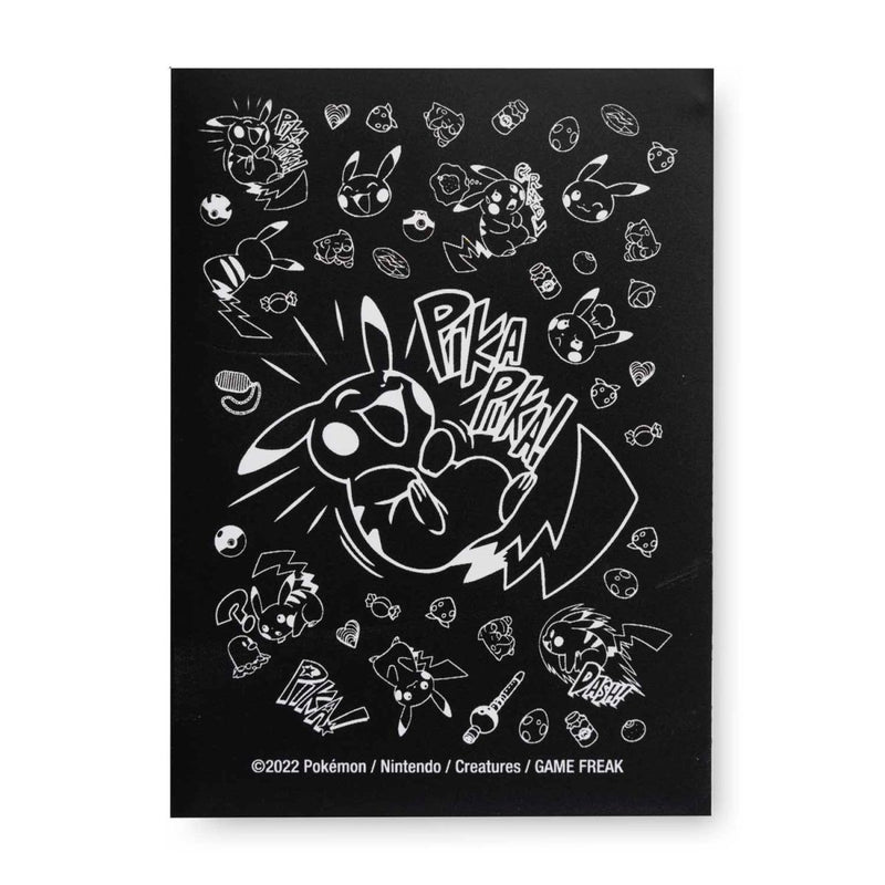 Pokémon TCG: Pikachu Comic-Style Card Sleeves (65 Sleeves) - Comfy Hobbies