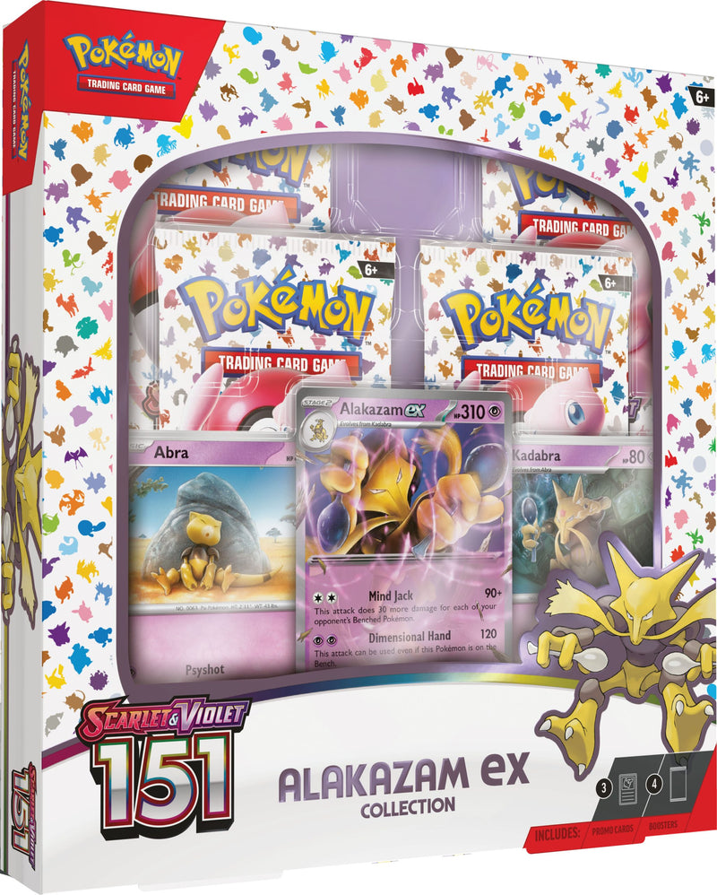 POKEMON 151 SV3.5 ALAKAZAM EX COLLECTION - Comfy Hobbies