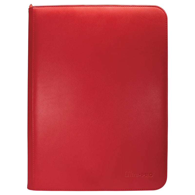 Ultra Pro - 9 Pocket Vivid Zip Pro Binder - Red